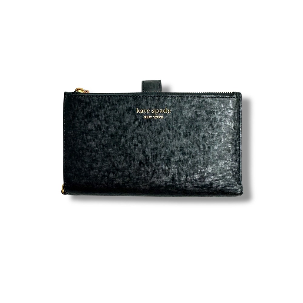 Kate Spade Morgan Saffiano Leather Wallet Black